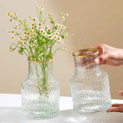 Elgo Textured Glass Vase