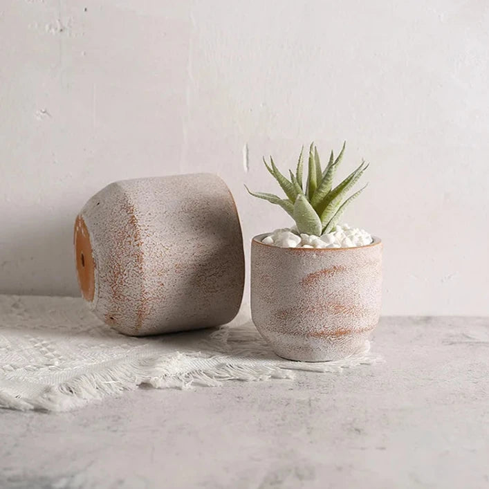 Rustic Terra Ceramic Pot